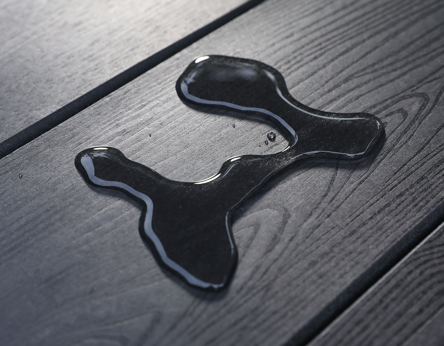 Deep Black Beading HDPE obdĺžnikový stôl
