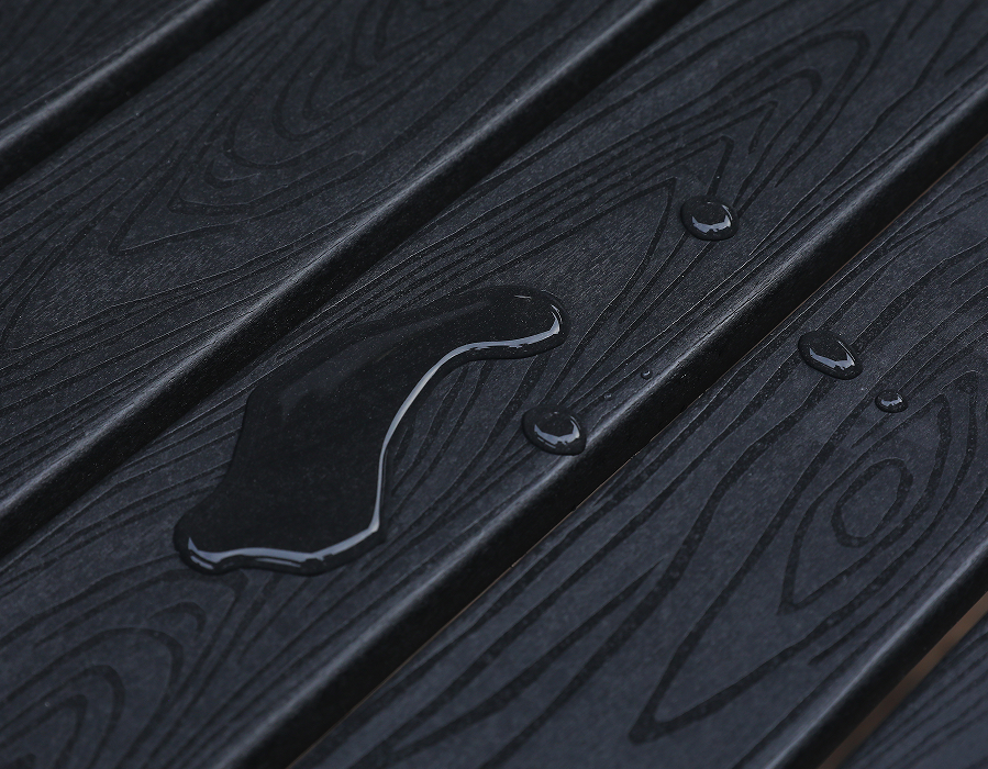 Čierna jedálenská stolička z HDPE Adirondack v 2-balení